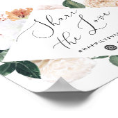 Poster Panneau Mariage Boho Blooms (Coin)