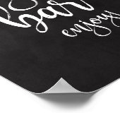 Poster Panneau Mariage Cigar Bar Chalkboard 8x10 (Coin)