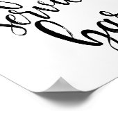 Poster Panneau Mariage de la barre de service complète no (Coin)