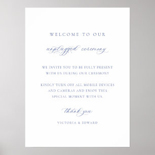 Poster Panneau Mariage de la cérémonie de débranchement d