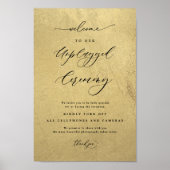 Poster Panneau Mariage de la cérémonie de débranchement n (Devant)