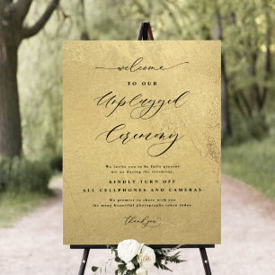 Poster Panneau Mariage de la cérémonie de débranchement n