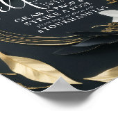 Poster Panneau Mariage de la station Selfie de couronne d (Coin)