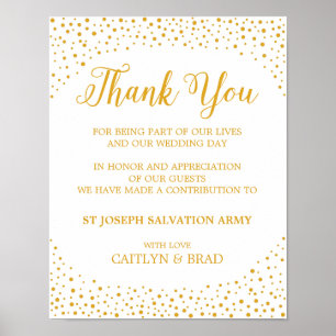Poster Panneau mariage - Don Confetti Panneau Mariage