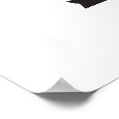 Poster Panneau mariage - Flèche droite (Coin)