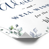 Poster Panneau Mariage Sunflowers Eucalyptus Conseils & s (Coin)