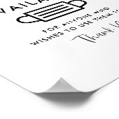 Poster Panneau Masks disponibles pour la fête à thème Lem (Coin)