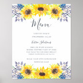 Poster Panneau Menu Flowfields (Devant)