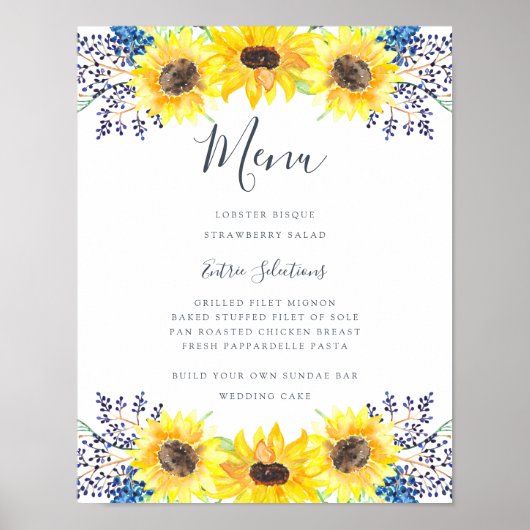 Poster Panneau Menu Flowfields (Devant)