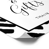 Poster Panneau moderne Cartes et Cadeaux (Coin)