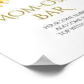 Poster Panneau Momosa Bar Tournesol & Lavander Douche (Coin)