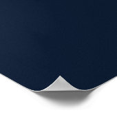 Poster Panneau mural classique Navy Light Sans Perfusionn (Coin)