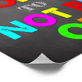 Poster Panneau Office de conseil, OK pour ne pas être OK (Coin)