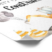 Poster Panneau Parti en construction (Coin)