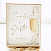 Poster Panneau Perles 8 x 10 po et cartes de poursuite et