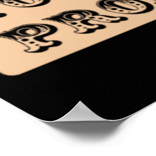 Poster Panneau Photo Prop (Coin)