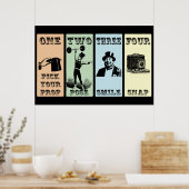 Poster Panneau Photo Prop (Cuisine)