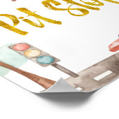 Poster Panneau Pit Stop Racing (Coin)