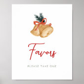 Poster Panneau pour la fête de Noël (Devant)