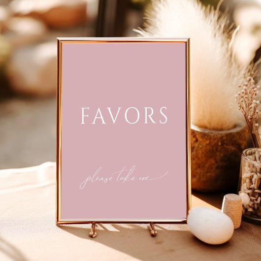 Poster Panneau pour les Faveurs de Baby Shower Fantaisist