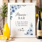 Poster Panneau pour un bar à Mimosa pour une Baby Shower