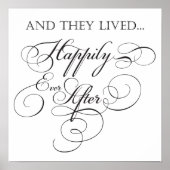 Poster Panneau pour un bonheur éternel (Devant)