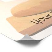 Poster Panneau produit de boulangerie de pain (Coin)