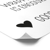 Poster Panneau Règles du plancher de danse | Décor mariag (Coin)