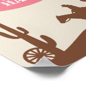 Poster Panneau rose du Parti occidental "Autographe de mo (Coin)