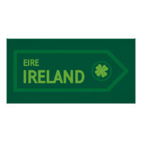 Panneau routier d'Irlande