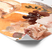 Poster Panneau Rustique Boho Citrouille Pacifier Jeux de  (Coin)