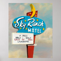 Panneau Sky Ranch Motel