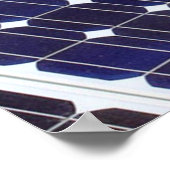Poster Panneau solaire (Coin)