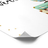 Poster Panneau Sweet Adventures Douche Voyage Panneau Tab (Coin)