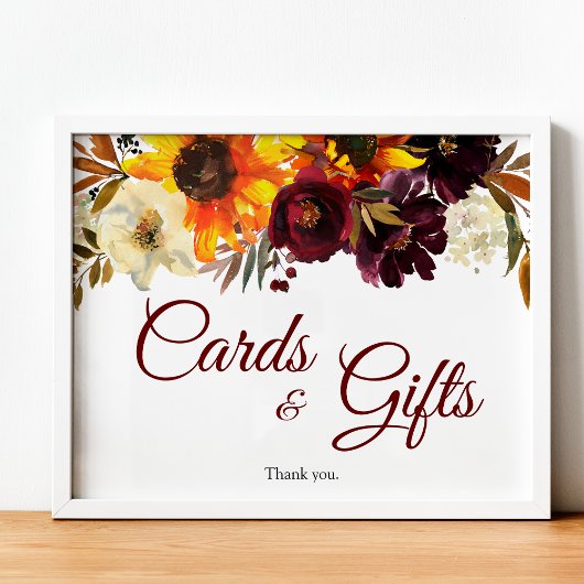 Poster Panneau Tablette automne amoureux