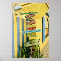 Panneau Tiki des Caraïbes" Photographie