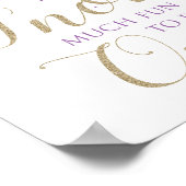 Poster Panneau Un Hiver Onederland Tellement Amusant (Coin)