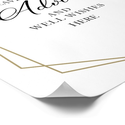 Poster Panneau Vert Fleurs Blanches Conseils Et Bien Souh (Coin)