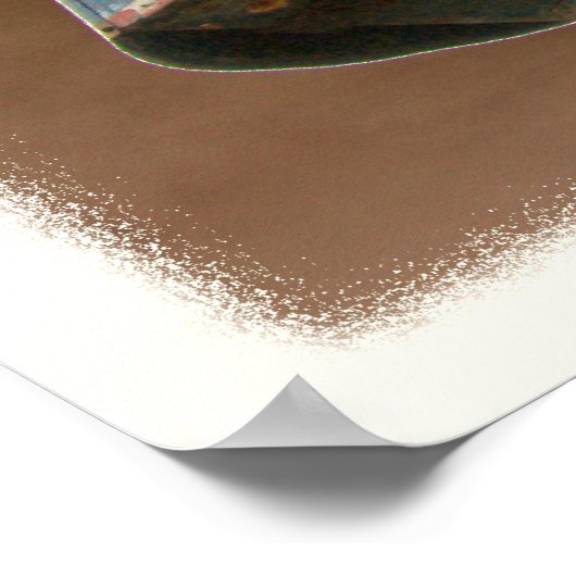 Poster Panneau vintage (Coin)