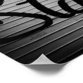 Poster Panneau Vintage "Stage" (Coin)