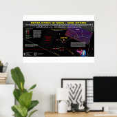 Poster Panneau Virgo - 666 Star Field 1 (Bureau à domicile)