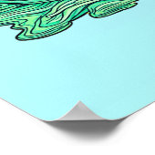 Poster Panneau Zodiaque Aquarius, Femme avec eau (Coin)