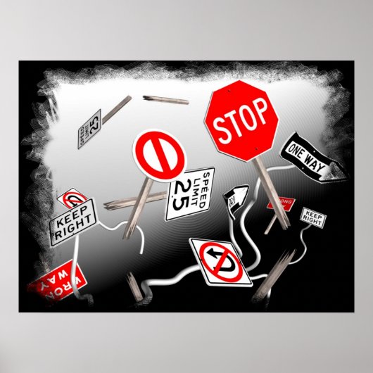 Poster Panneaux (Devant)