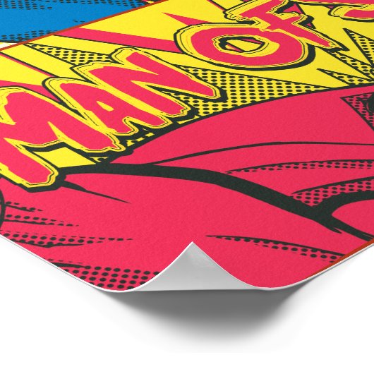 Poster Panneaux comiques Superman (Coin)