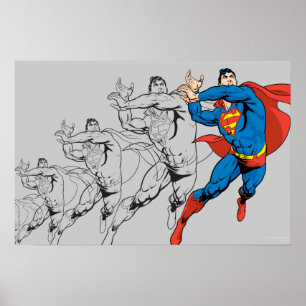 Poster Panneaux comiques Superman