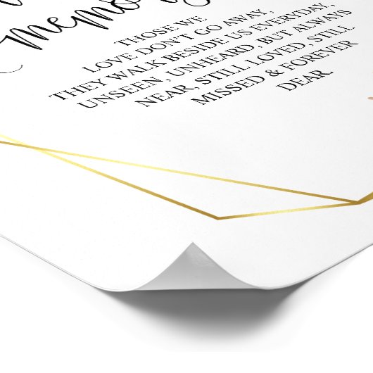 Poster Panneaux commémoratifs géométriques modernes en so (Coin)