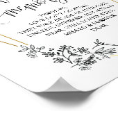 Poster Panneaux commémoratifs géométriques modernes en so (Coin)