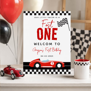 Poster Panneaux de bienvenue pour le 1er anniversaire de