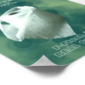 Poster Panneaux De Salle De Bains Amusants, Décor Vert, O (Coin)