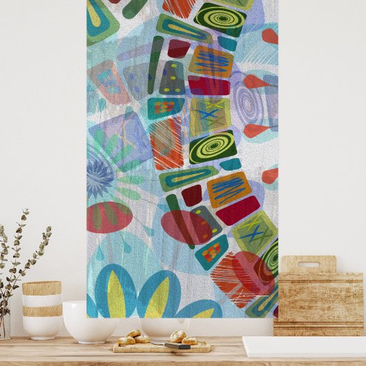 Poster Panneaux Midway III (Cuisine)